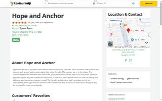Hope and Anchor