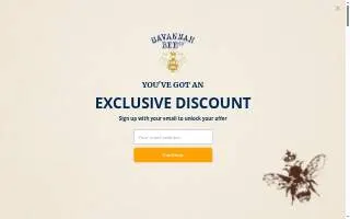 Savannah Bee Company of Charleston website