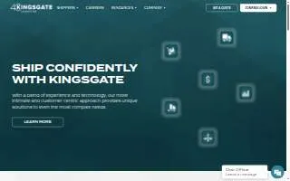 Kingsgate Animal Hospital website