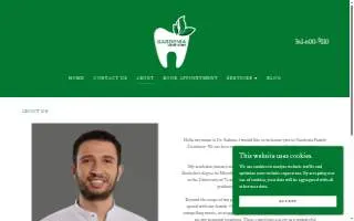 Gardenia Family Dentistry website