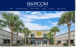Barcom Construction, Inc. website