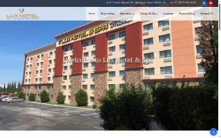 Lux Hotel and Spa website