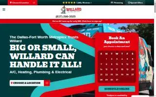 Willard Cooling, Heating, Plumbing, & Electrical (Max Air And Plumbing – Max Mechanical) website