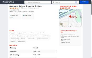 Avenue Salon Beauty & Spa