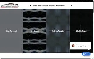 Kian Motors website