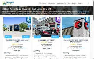 auto body repair salt lake city website
