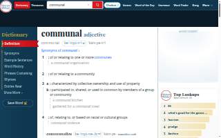 Communal