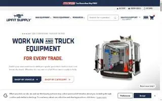 Upfit website