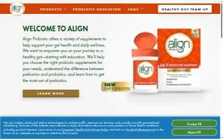Align Rehabilitation & Wellness Center website
