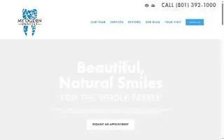 My Ogden Dentist website