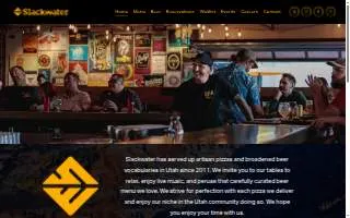 Slackwater Ogden website