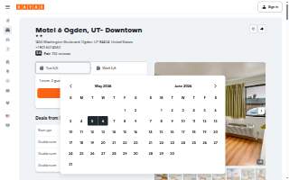 Motel 6 Ogden, UT- Downtown