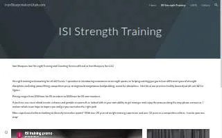 Iron Sharpens Iron LLC website