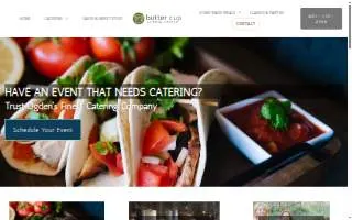 Butter Cup Catering Kitchen website