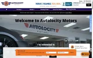 Autolocity Motors website