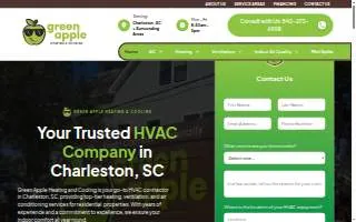 Green Apple Heating & Cooling, LLC website