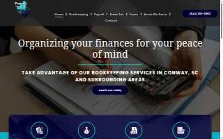 Premier Bookkeeping and Tax website