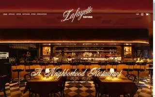 Lafayette Tavern website