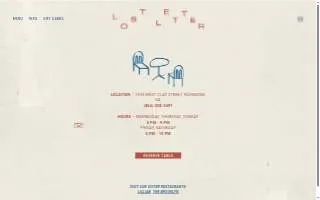 Lost Letter website