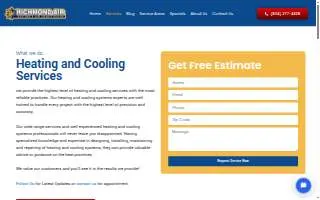 Richmond Air website