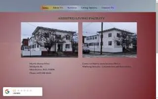 Myrtle Manor Inc. website