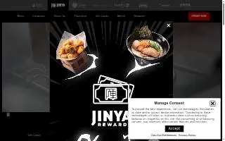 JINYA Ramen Bar - Arlington website