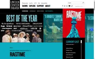 Ragtime Restaurant website