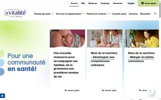 Vitalité Chiropractic of Arlington website