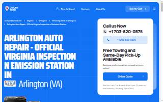 Arlington Auto Repair & Body shop - Virginia Official Inspection n Emission Station