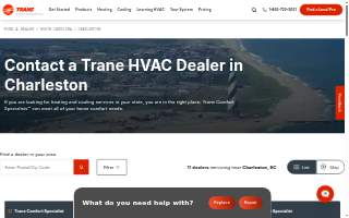 Trane - Heating & Cooling Services of Charleston