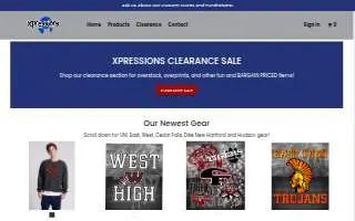 Xpressions Hair Salon of Chesapeake website