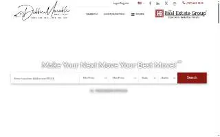 Debbie Marable Real Estate website