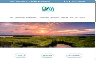 COVA Insurance website
