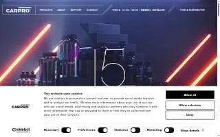 CARPRO Auto Sales of Baton Rouge website
