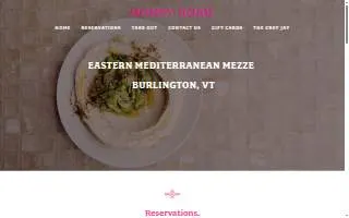 Honey Road of Burlington website