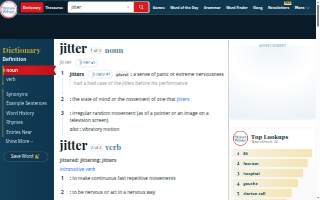 Jitters