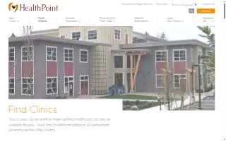 HealthPoint TAF@Saghalie School-Based Health Center of Tacoma website