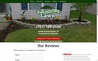 Green Top Lawn LLC website