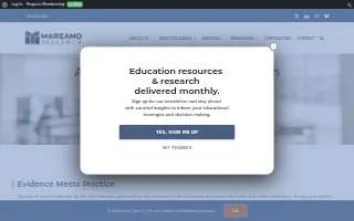 Marzano Italian Restaurant website