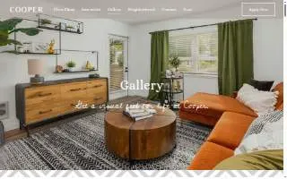 Coopers Auto Service website