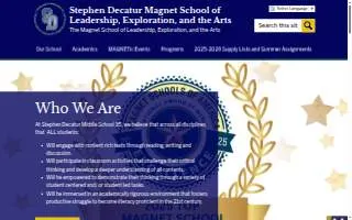 Decatur Junior High School website