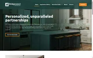 Bridgewood Advisors website