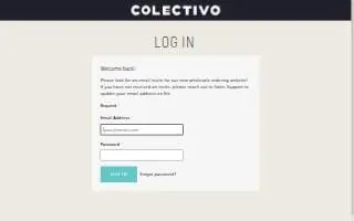 Colectivo Coffee Evanston website