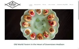 Heritage Tavern website