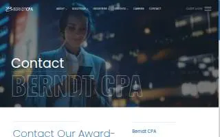 Berndt CPA LLC of Madison website