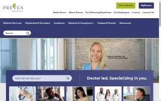 Prevea East Mason Health Center website