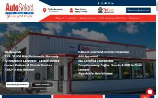 Auto Select Green Bay West website