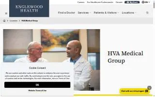 Englewood Health Physician Network - HVA Medical Group of Clifton website