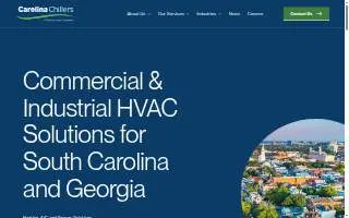 Carolina Chillers, LLC website