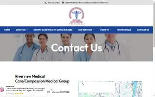 Riverview Medical Care website